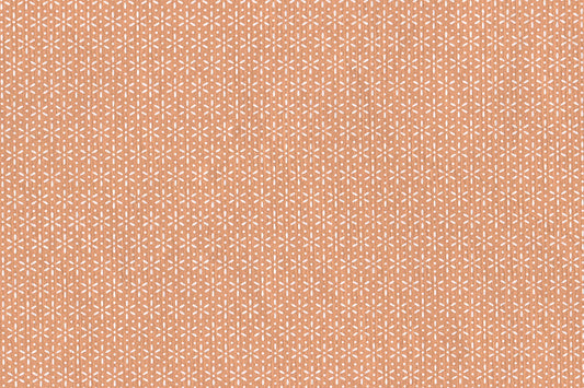 Snow Grid Print Cotton Rag Handmade Paper