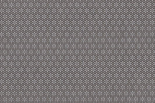 Snow Grid Print Cotton Rag Handmade Paper