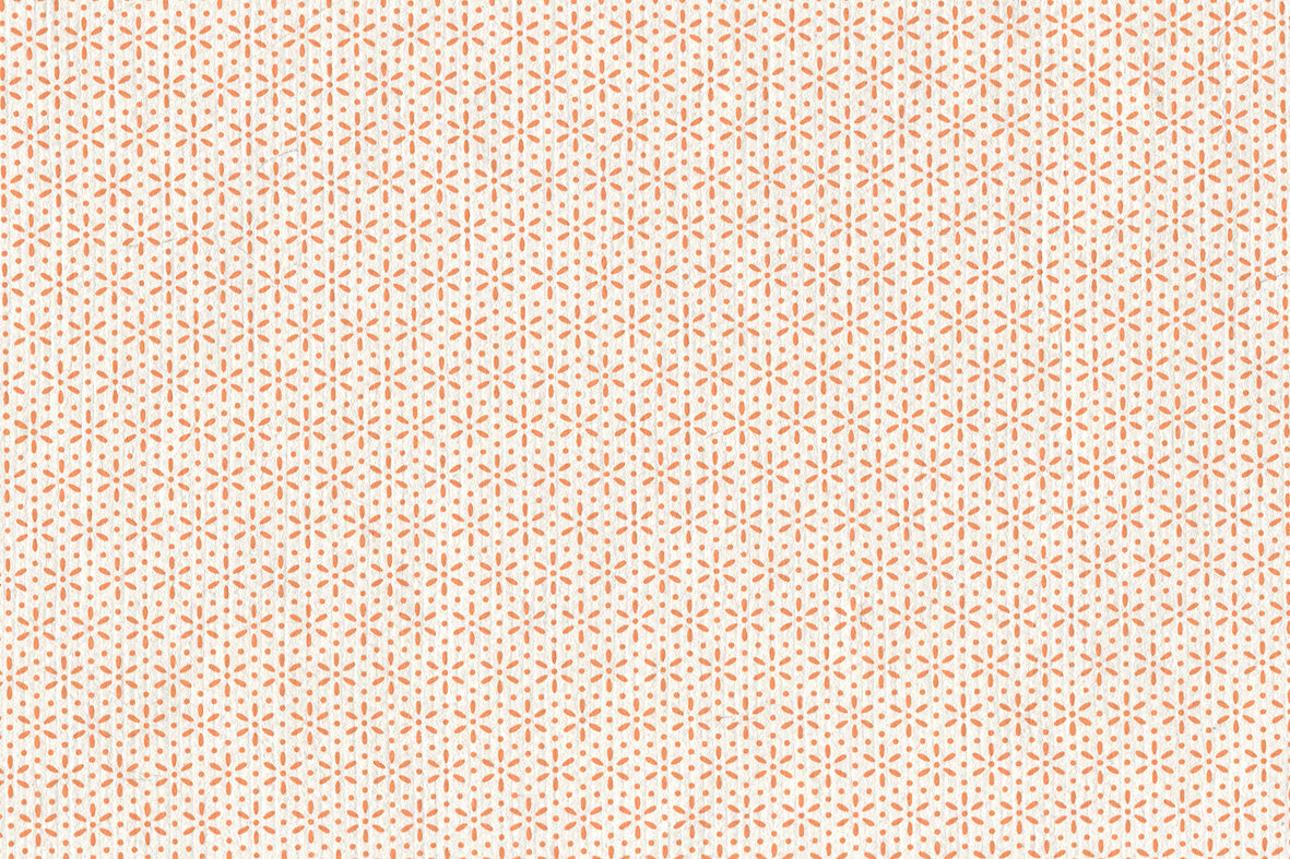 Snow Grid Print Cotton Rag Handmade Paper