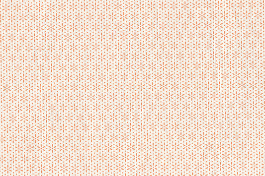 Snow Grid Print Cotton Rag Handmade Paper