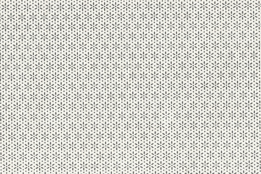 Snow Grid Print Cotton Rag Handmade Paper