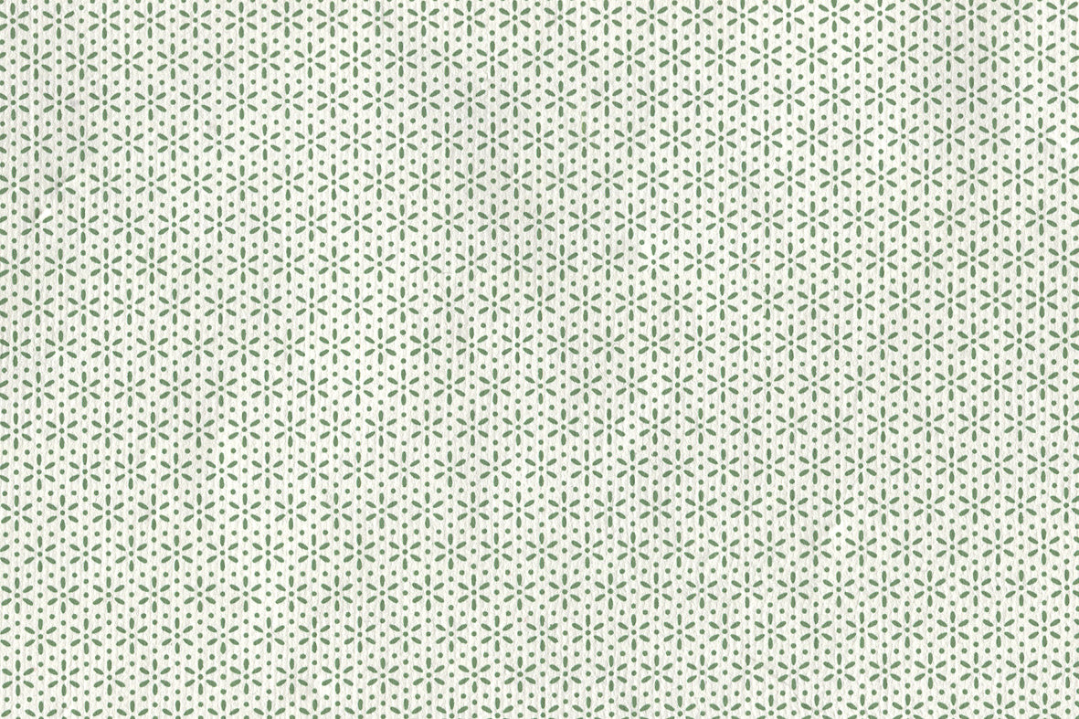 Snow Grid Print Cotton Rag Handmade Paper
