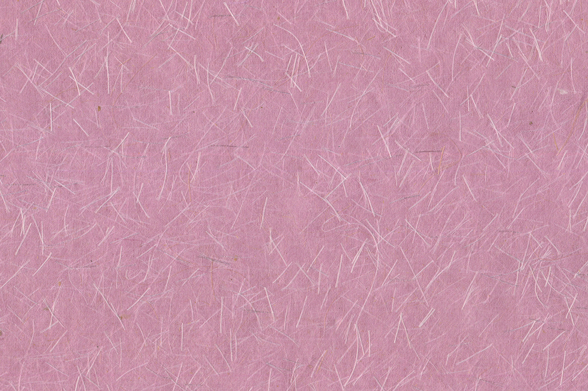 Mulberry Pink Banana With Art Silk Handmade Paper
