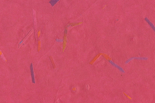 Congo Pink Banana Fibre With Orange Handmade Paper Gift Wrap Online