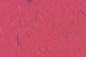 Congo Pink Banana with Orange Magenta & Lilac Strips | Rickshaw Recycle