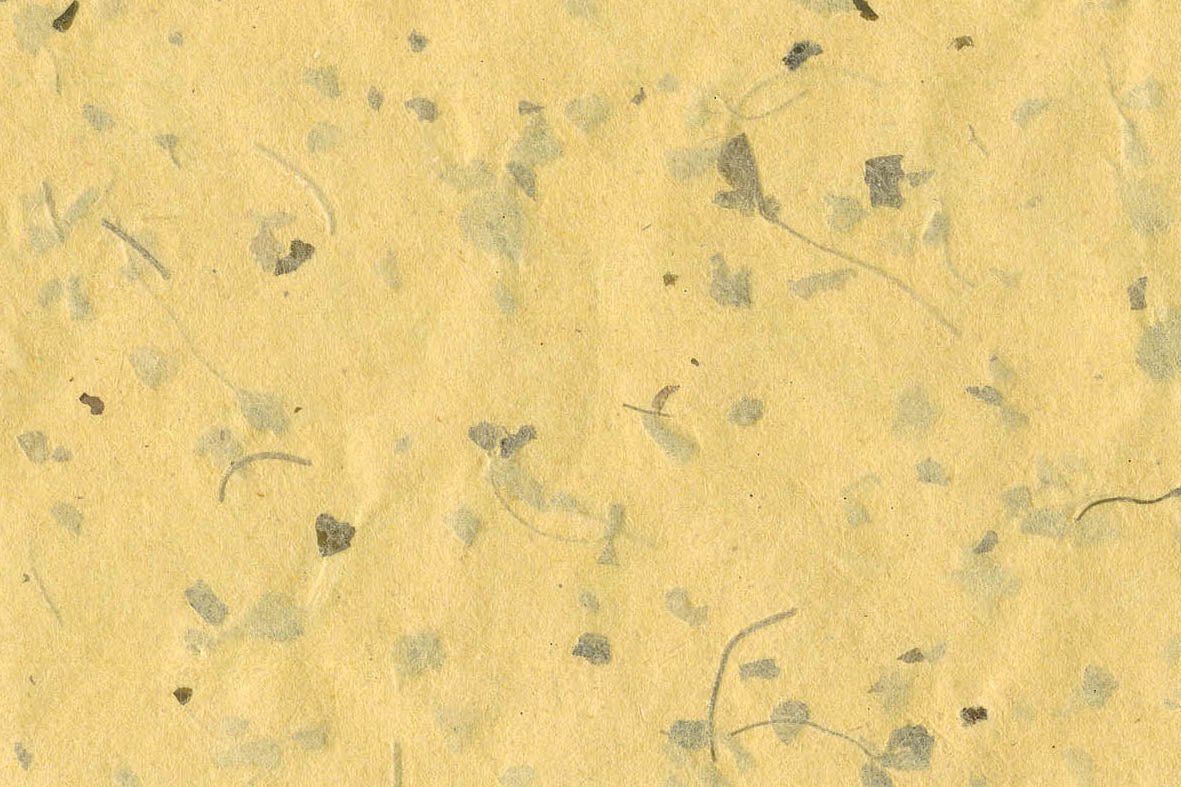 Tuscan Yellow Banana Fibre With Fenugreek Handmade Paper Gift Wrap
