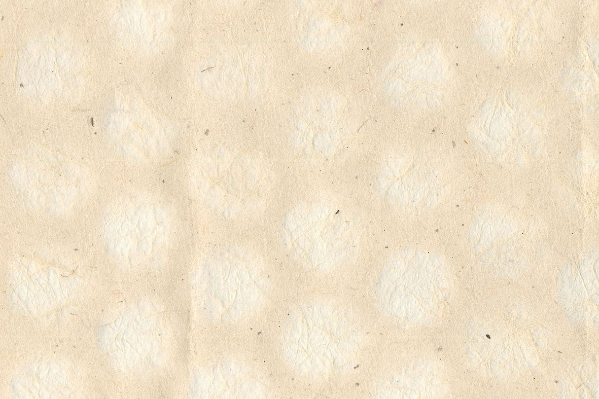 Large Dot Pattern Bleached Banana Handmade Paper Gift Wrap Online