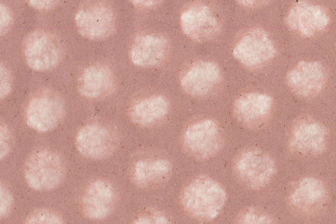 Rose Fawn Banana & Jute Fibres Large Dots Tissue | Rickshaw Recycle