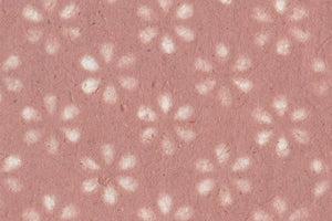 Blossom Pink Banana & Jute Fibres Cutout Flower Tissue | Rickshaw Recycle