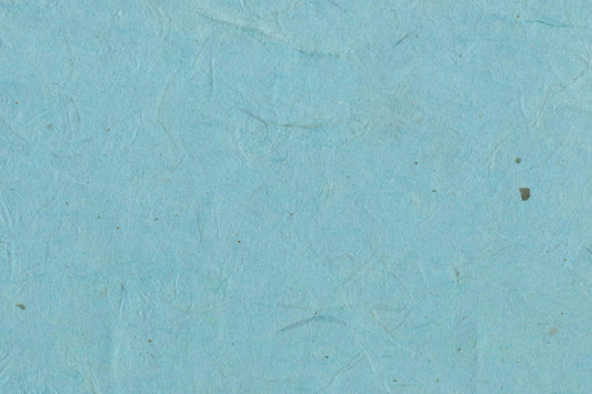 Aqua Blue Daphne Fibre With Self Handmade Paper