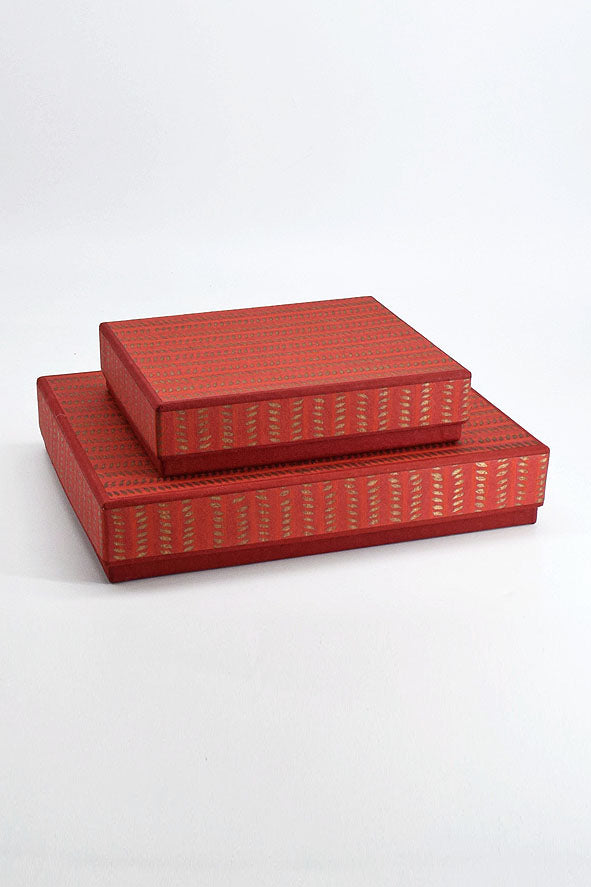 Mithai Boxes - Eyes & Stripes with Plain Paper Base