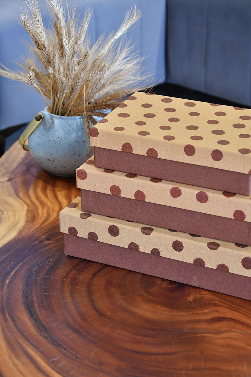 Ink Blots Rectangular Gift Box