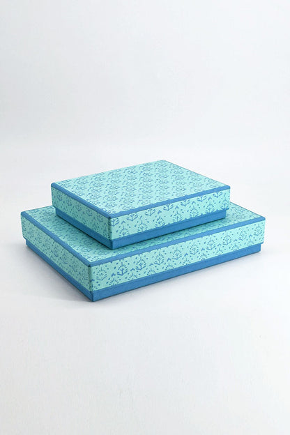 Mithai Boxes - Akola Buti with Plain Paper Base