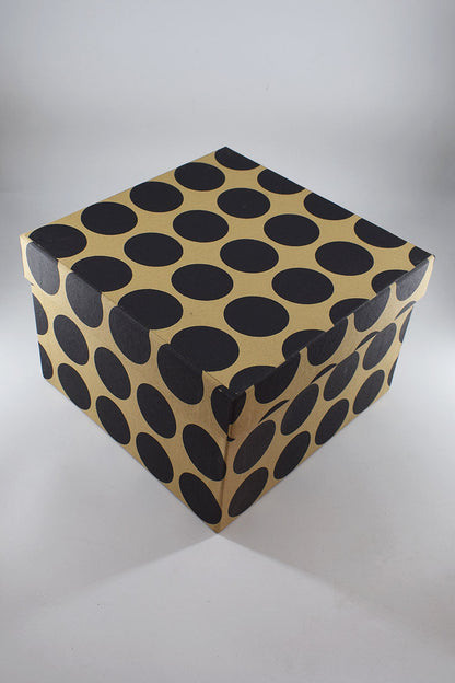 Large Dots Square Box