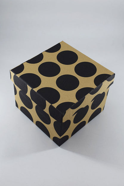 Large Dots Square Box