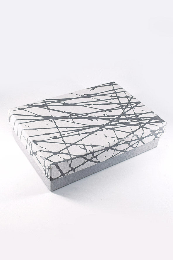 Swash Print Rectangular Gift Box