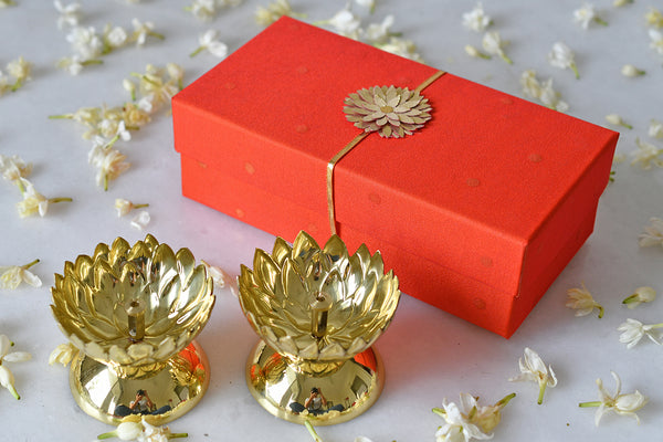Dehliya Diya With Topper Diwali Gift Hamper Online