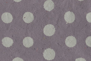 Ink Blots: Moss Gray on Dark Brown Gray with Flecks Handmade Paper ~100gsm Set of 5 50X70cm each