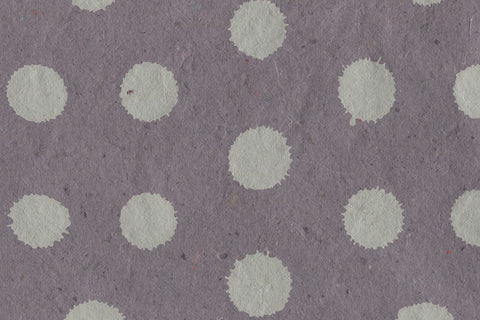 Ink Blots: Moss Gray on Dark Brown Gray with Flecks Handmade Paper ~100gsm Set of 5 50X70cm each