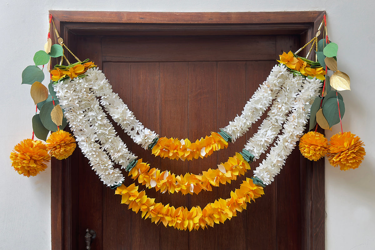 Gajra & Rajnigandha Handmade Paper Bandanwar Online
