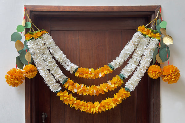 Gajra & Rajnigandha Handmade Paper Bandanwar Online
