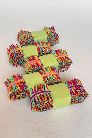 Multi Brights Paper Yarn Ribbon, 2 meters