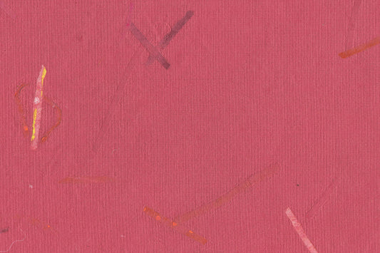 Pink with Pink Mixed Strips Handmade Paper