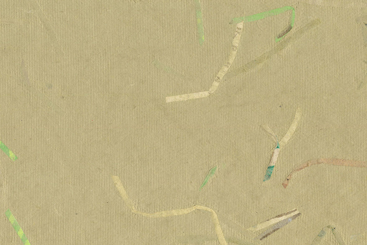 Green with Green Naturals Mixed Strips Handmade Paper