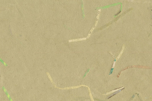 Green with Green Naturals Mixed Strips Handmade Paper