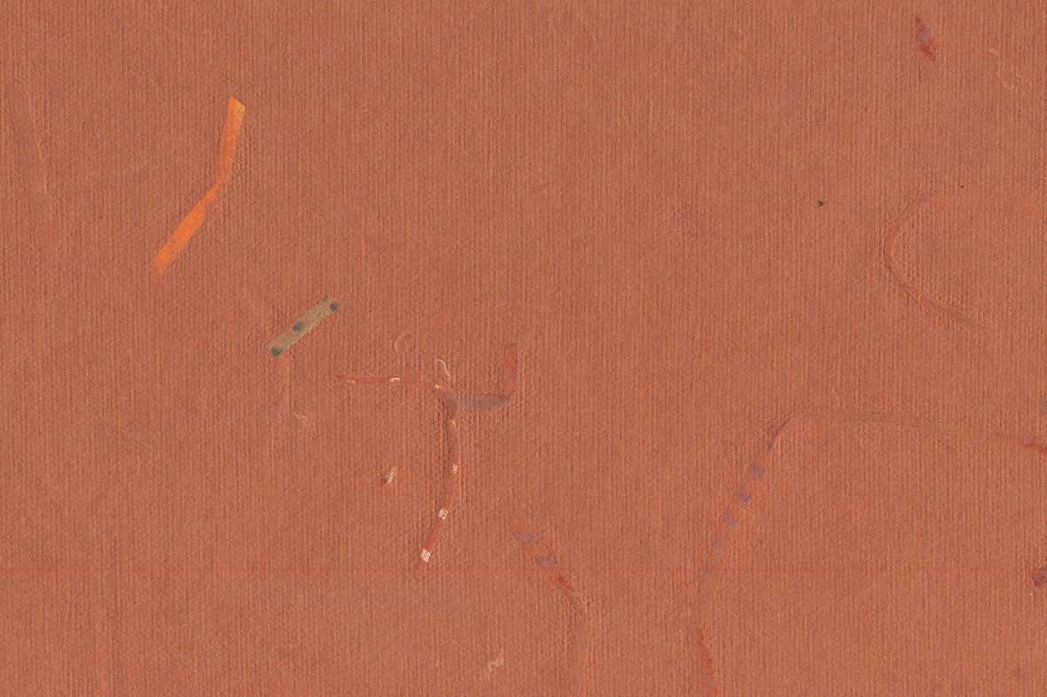Orange with Red Orange Naturals Mixed Strips Handmade Paper