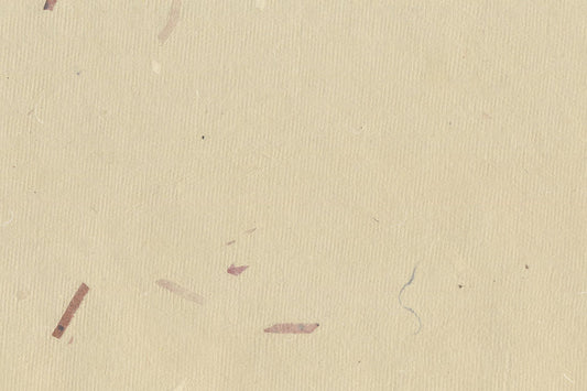 Beige with Pink Mixed Chips Handmade Paper