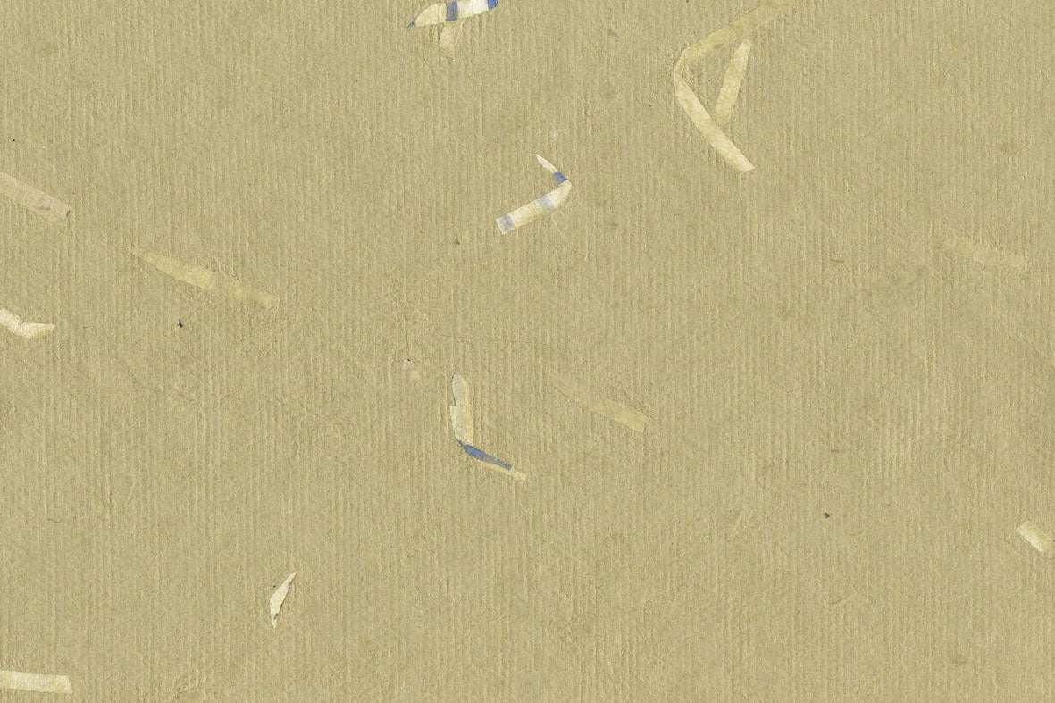 Green with Whites Naturals Mixed Chips Handmade Paper