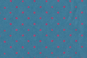 Glitter Dots Magenta On Medium Blue Handmade Paper Gift Wrap Online