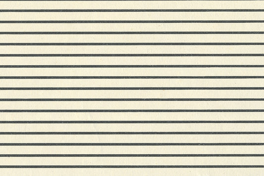 Stripes: Black on White Handmade Paper ~100gsm Set of 5 50X70cm each