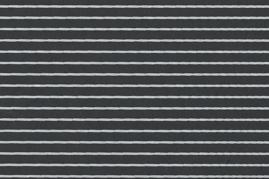 Stripes: White on Black Handmade Paper ~100gsm Set of 5 50X70cm each