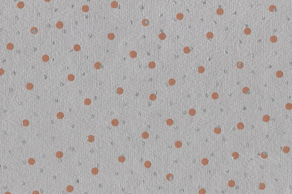Dots Print Cotton Rag Handmade Paper