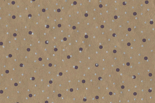 Dots Print Cotton Rag Handmade Paper
