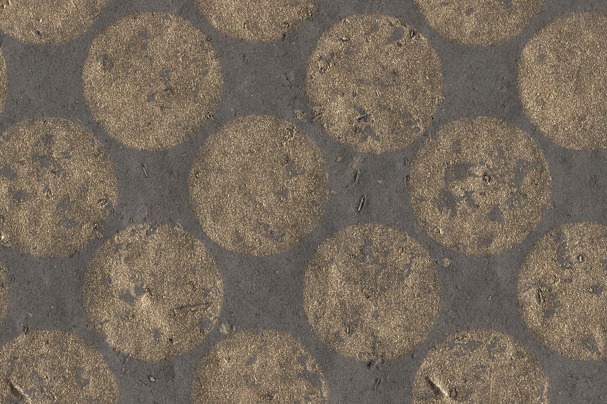 Rounds Print Cotton Rag Handmade Paper