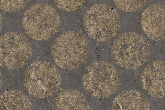 Rounds Print Cotton Rag Handmade Paper