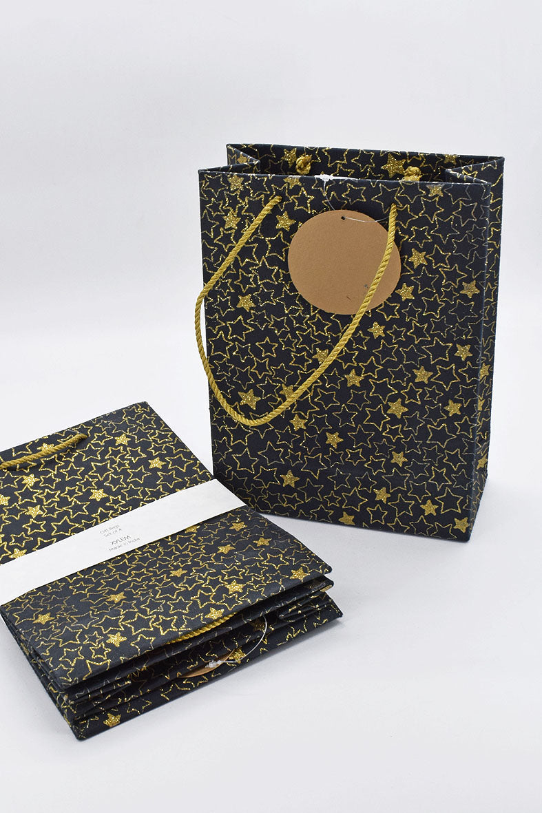 Gift Bag print Medium set of 4