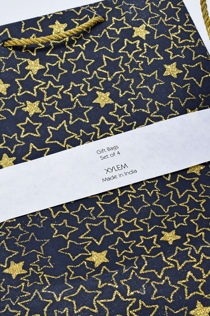 Gift Bag print Medium set of 4