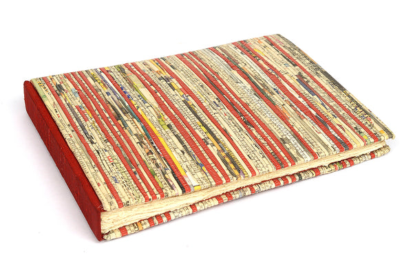 Newspaper Weave Deckle Edged Blank Pages Album Scrapbook Online