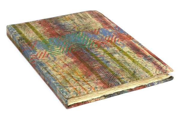 Achada Reclaimed Fabric Artistic A4 Journal | Rickshaw Recycle