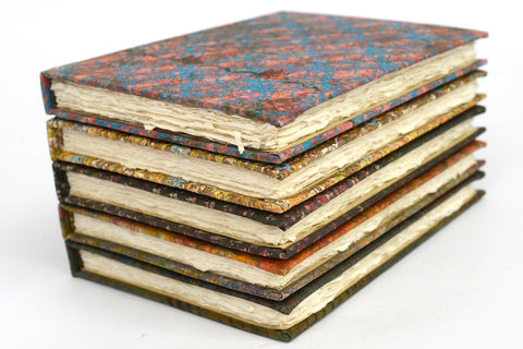Achada Reclaimed Fabric Artistic A5 Journal | Rickshaw Recycle