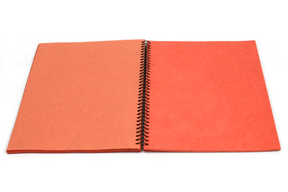 Matstripe Textured Wiro Notebook, A4, Assorted Tonal Blank pages