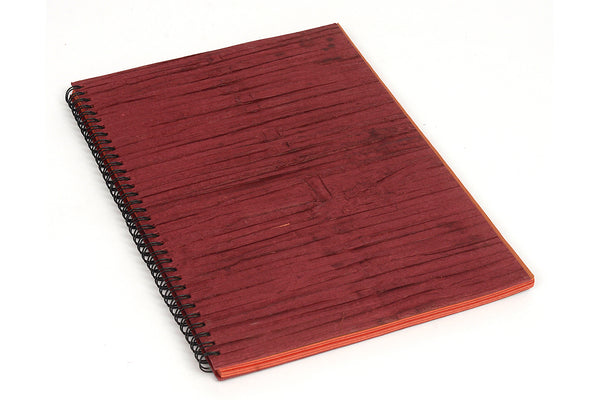 Matstripe Textured Wiro Notebook, A4, Assorted Blank pages