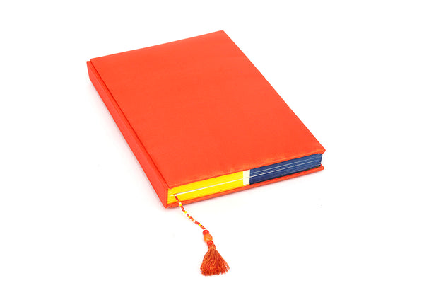 Coloured Edges & Beaded Book Mark Ruled Pages A5 Notebook Online