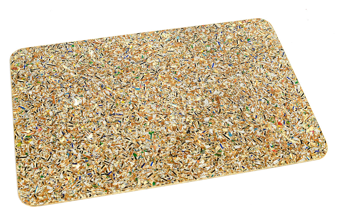 Tetrapack mosaic board Placemat, Set of 2, 17x12