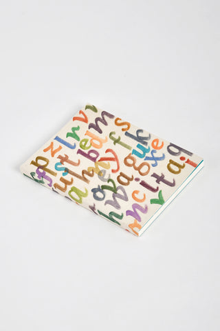 English Alphabet Calligraphy B5 Notebook | Rickshaw Recycle