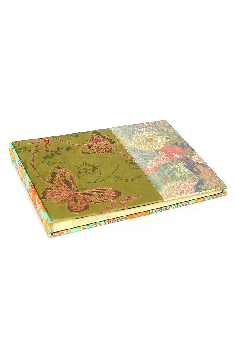 Butterfly Embroidery Blank Pages Album Scrapbook Online